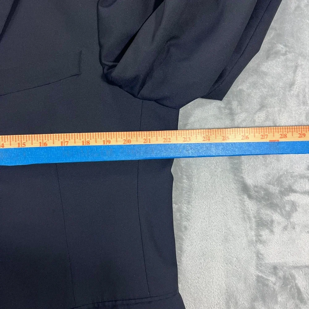 Brooks Brothers 1818 Madison Blazer Men 44R Navy Loro Piana Wool Brass Button